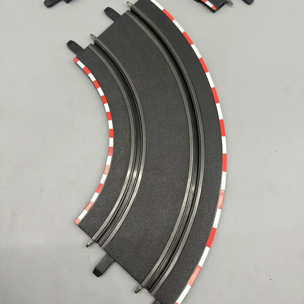 Set Of 2 Carrera GO 1:43 Curved 90° 12.5